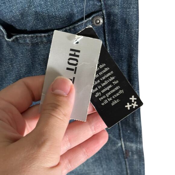 RUDE Hot Topic NWT Men's 26x30 Dark Vintage Core Skinny Jeans Stretch Denim - Picture 7 of 10